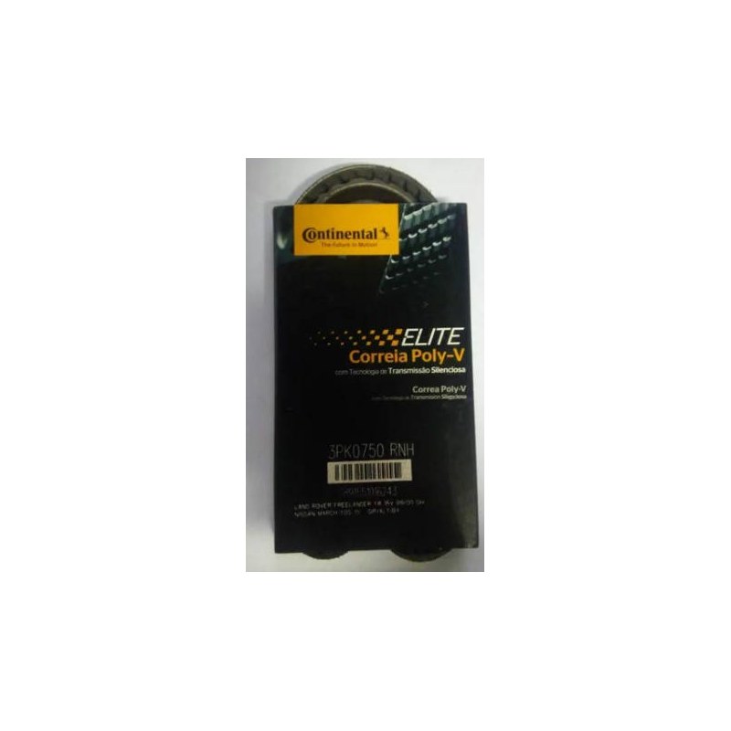 CORREIA 3PK0750 - CONTINENTAL - 3PK0750