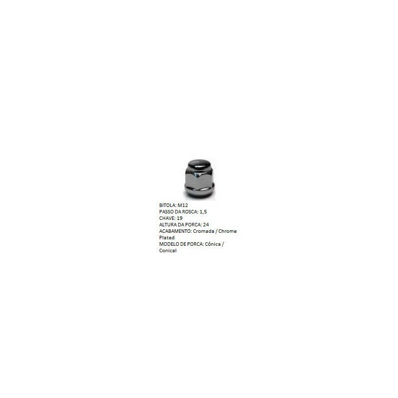 PORCA RODA - ZM PARAFUSOS - 2901216