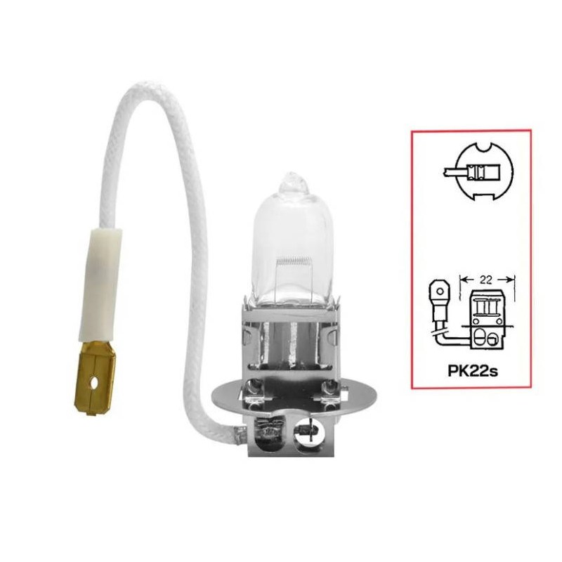 LAMPADA H3  12V BIODO - NEOLUX - 453