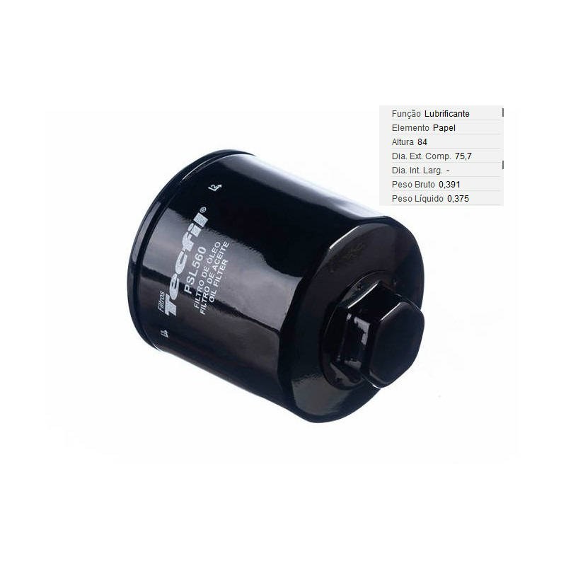 FILTRO LUBRIF /OLEO - TECFIL - PSL560
