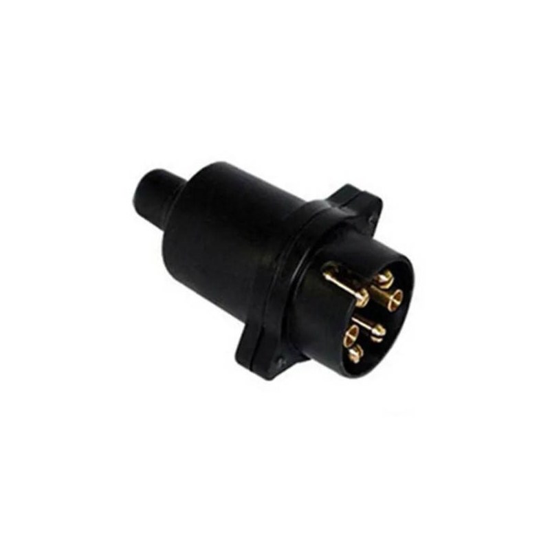 TOMADA REBOQUE PLAST 06 POLOS - ENGATCAR - ME001800
