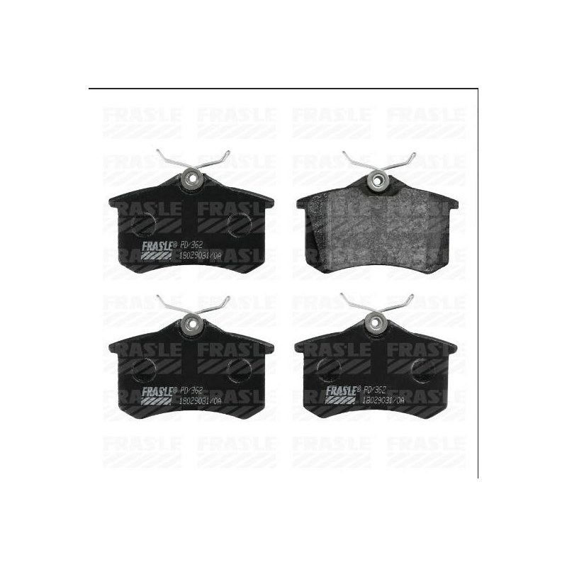 PASTILHA FREIO TRASEIRA        (JG) - FRAS-LE - PD362