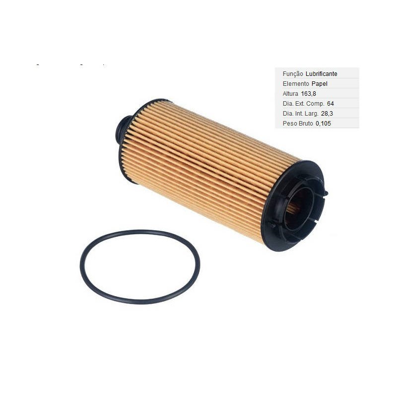 FILTRO LUBRIF /OLEO - MAHLE - OX1016D