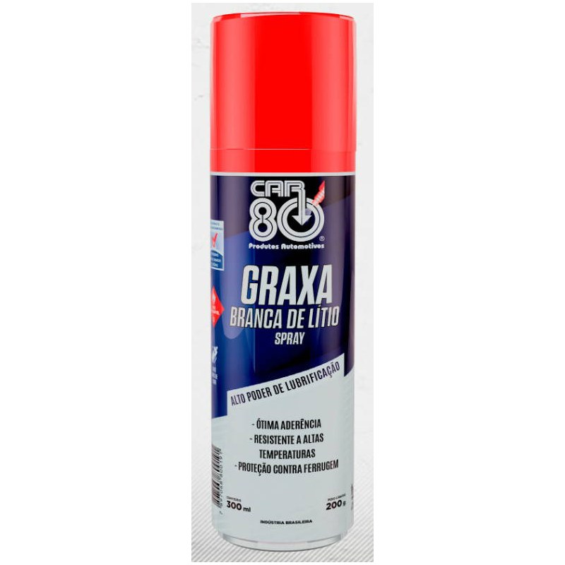 SPRAY GRAXA BRANCA (300ML) - SNAP-ON - CAR80 GRAXA
