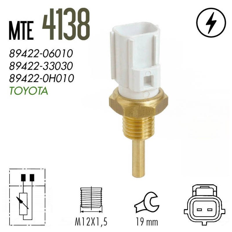 INTERRUPTOR TEMP /SENSOR TEMP - MTE - R4138