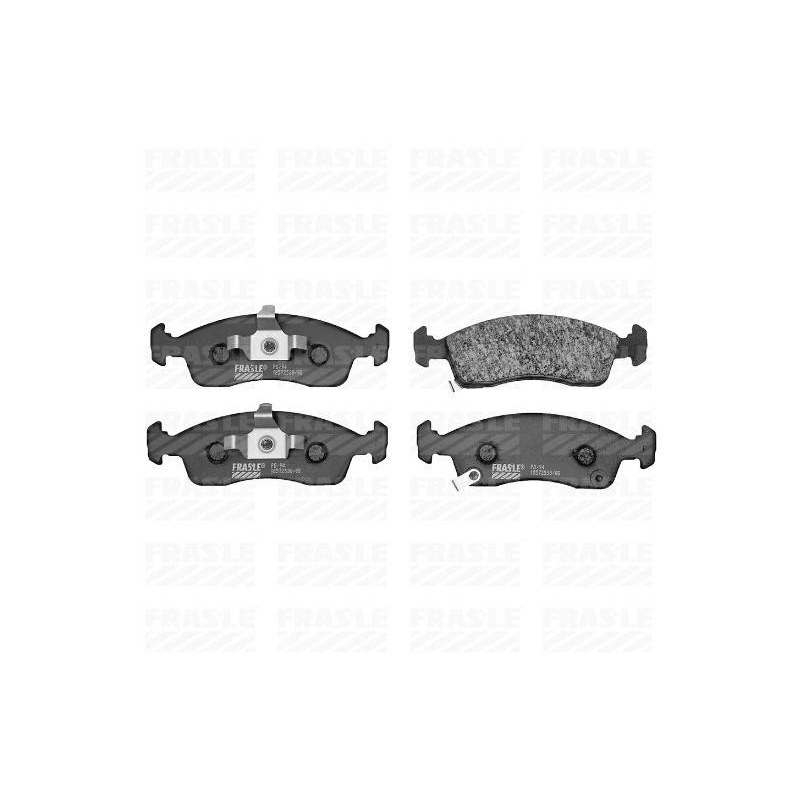 PASTILHA FREIO DIANTEIRA       (JG) - GM - 98550735