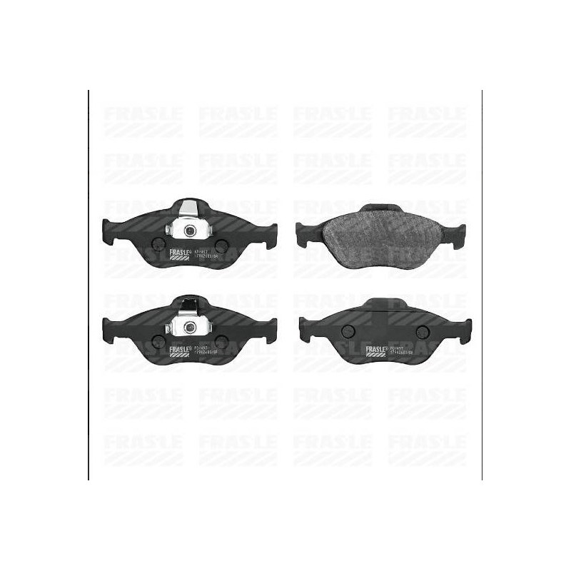 PASTILHA FREIO DIANTEIRA       (JG) - LONAFLEX - P497