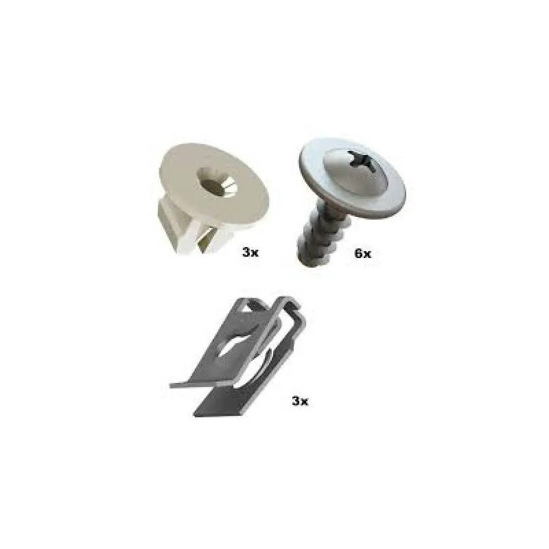 PARAFUSO PRESILHAS E PORCA FIXAÇÃO - PLAST CAR - KPA0203001