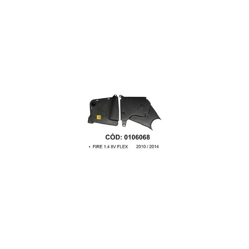 PROTETOR CORREIA DENTADA - 2M PLASTIC - 106068