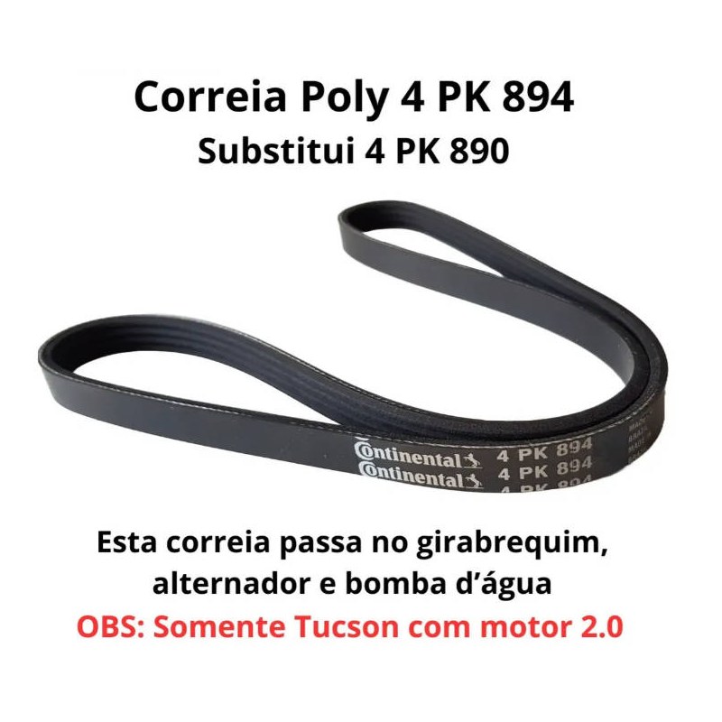 CORREIA 4PK0890 - CONTINENTAL - 4PK0890