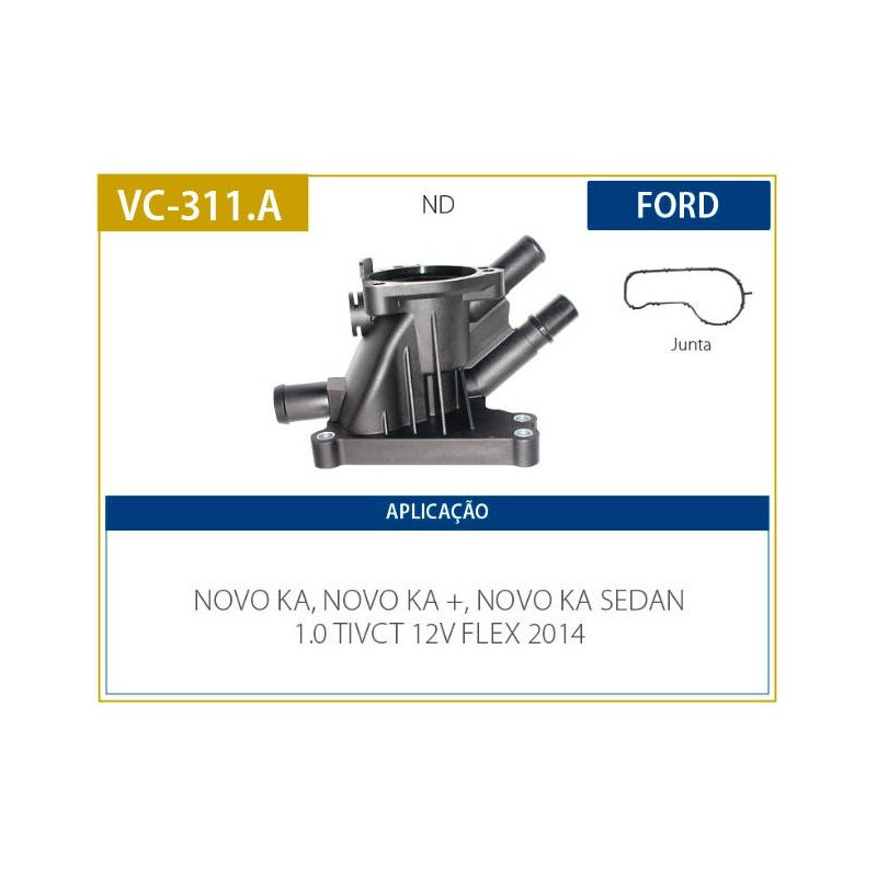 CARCACA VALVULA TERMOSTATICA - VALCLEI - VC311A   plastico