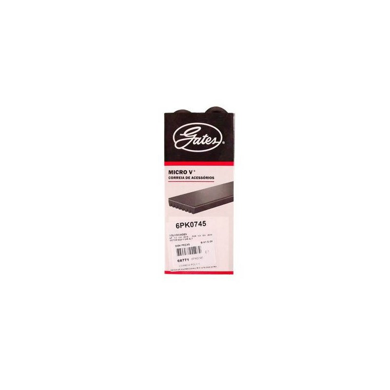 CORREIA 6PK0745 - GATES - 6PK0745
